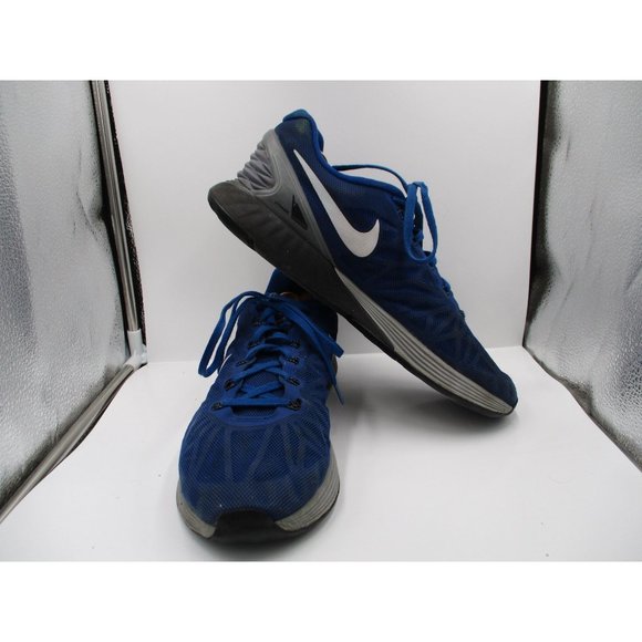 Blue Mens Nike Lunarglide 6 Running Shoe Sneaker Size 10.5